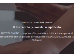 Per ottenere un prestito vero e serio, contattate: https://prestitionlineit.com